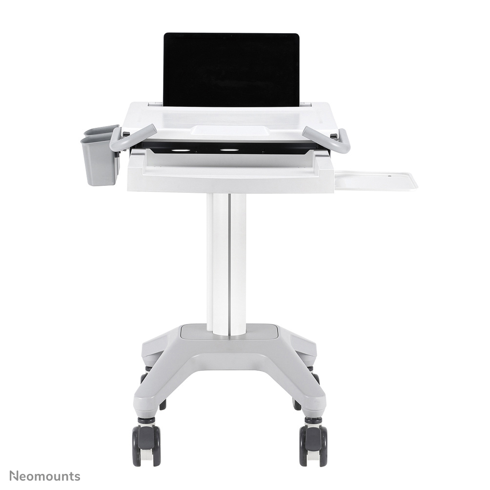 Neomounts MED-M200 Medisch mobiel werkstation 10-17" - gasveer - vergrendelbaar